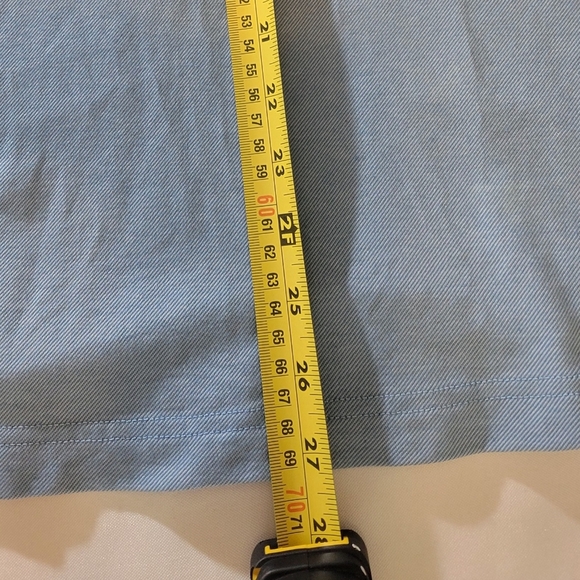 Travis Mathew Mens Golf Polo Light Blue Medium The River Club - Picture 6 of 9